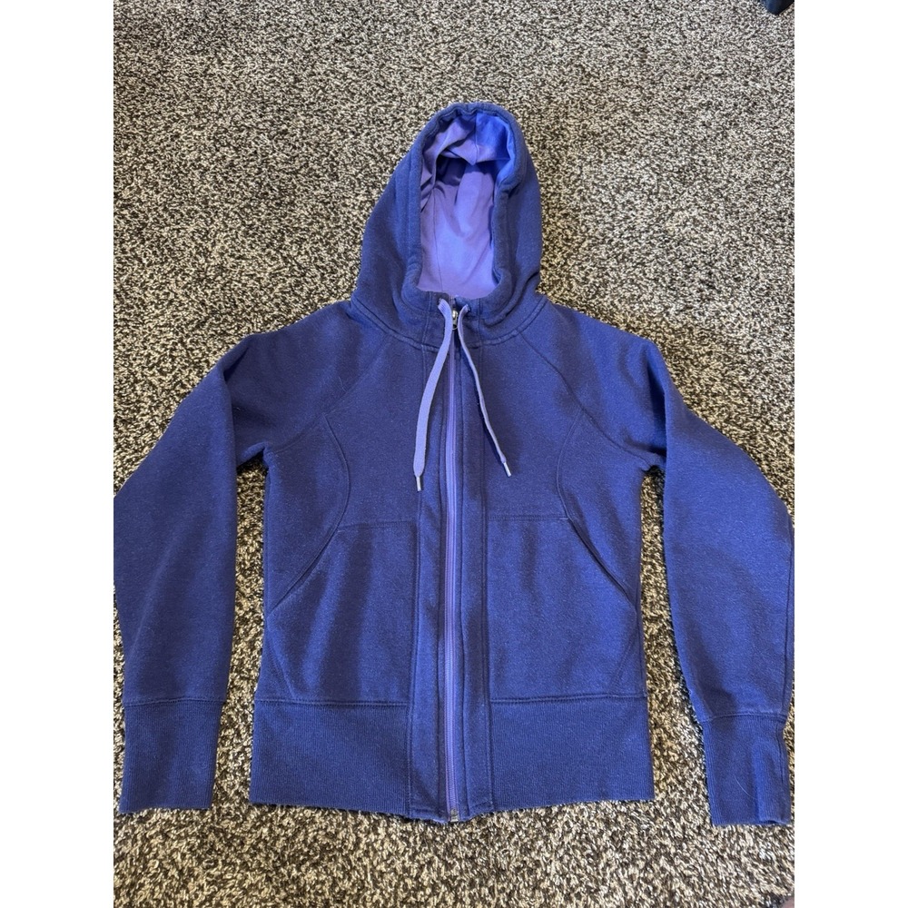 C9 by Champion Purple Full Zip Hoodie Women's XS Activewear Sweatshirt Purple